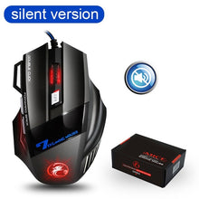 Laden Sie das Bild in den Galerie-Viewer, Kabelgebundene Gaming-Maus USB-Computer-Maus Gamer X7 Ergonomisches Maus-Gaming Silent Mause Gamer-Kabel Mäuse 7 Tasten für PC-Spiel