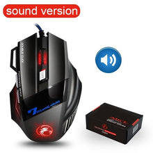 Laden Sie das Bild in den Galerie-Viewer, Kabelgebundene Gaming-Maus USB-Computer-Maus Gamer X7 Ergonomisches Maus-Gaming Silent Mause Gamer-Kabel Mäuse 7 Tasten für PC-Spiel
