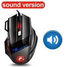 Laden Sie das Bild in den Galerie-Viewer, Kabelgebundene Gaming-Maus USB-Computer-Maus Gamer X7 Ergonomisches Maus-Gaming Silent Mause Gamer-Kabel Mäuse 7 Tasten für PC-Spiel
